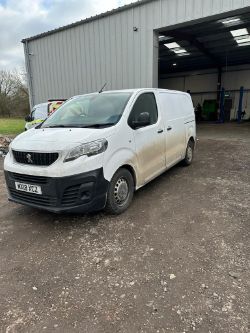 2018 18 PEUGEOT EXPERT PROFESSIONAL PANEL VAN - 123K MILES - AIR CON - 6 SPEED - PLY LINED