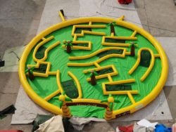 GIANT 32FT X 32FT INFLATABLE MINI GOLF - FREE BLOWER INCLUDED* RRP £8500