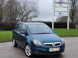 VAUXHALL ZAFIRA 1.9 CDTI DESIGN AUTO EURO 4 5DR 2007 (57 REG)