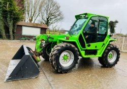 MERLO P34.7 PLUS 4WD TELEHANDLER * YEAR 2014 , AG-SPEC * C/W PICK UP HITCH