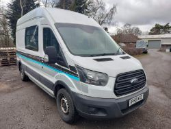 2018 68 FORD TRANSIT WELFARE VAN - 122K MILES - L3H3 - NIGHT HEATER - 7 SEATS - BP68 WGD