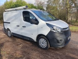 2015 15 VAUXHALL VIVARO PANEL VAN - EX BT - 57K MILES WITH FULL SERVICE HISTORY - ROOF RACK