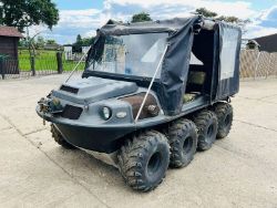 XBH 8X8 PETROL AMPHIBIOUS UTLITLY VEHICLE * YEAR 2014 * C/W WINCH * VIDEO *