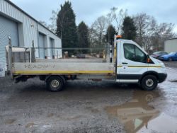2016 16 FORD TRANSIT 350 DROPSIDE TAIL LIFT - RWD - 126K MILES - BN16 BRX