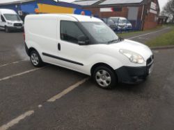 2011 11 FIAT DOBLO PANEL VAN - 85K MILES - EX WATER BOARD - AIR CON - FE11 MKG