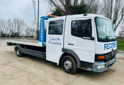 MERCEDES 4X2 CREW CAB RECOVERY LORRY C/W TILT AND SLIDE BODY