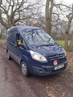 2014 14 FORD TRANSIT CUSTOM HIGH ROOF TREND PANEL VAN - 130K MILES - LG14 JHU