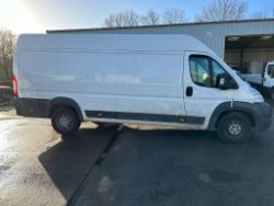 2014 14 PEUGEOT BOXER L4 XLWB PANEL VAN - 118K MILES - PLY LINED - MJ14 PVY