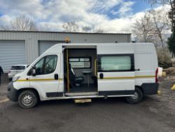 2018 18 PEUGEOT BOXER WELFARE VAN WITH TOILET - EURO 6 - 35K MILES - EBERSPACHER WATER HEATER