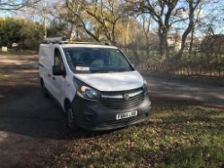 2014 64 VAUXHALL VIVARO PANEL VAN - 45K MILES - ROOF RACK - TWIN SIDE DOORS - FD64 LRO
