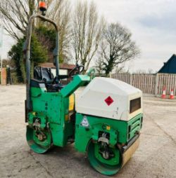 BENFORD TV800 ROLLER * YEAR 2008 , 1110 HOURS * C/W KUBOTA ENGINE