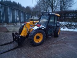 2017 JCB 527 58 AGRI PLUS TELEHANDLER