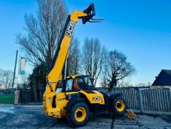 JCB 535-140 4WD TELEHANDLER * YEAR 2014 , 14 METER * C/W PALLET TINES
