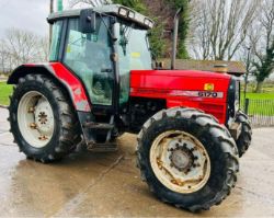 MASSEY FERGUSON 6170 4WD TRACTOR C/W PERKINS ENGINE
