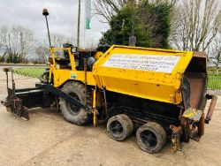 TARMAC PAVER C/W HYDRAULIC BACK BAR & DEUTZ ENGINE