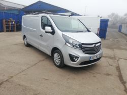 2017 17 VAUXHALL VIVARO LWB SPORTIVE PANEL VAN - 122K MILES SERVICE HISTORY - EURO 6 - AIR CON
