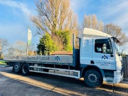DAF LF 6X2 DROP SIDE LORRY C/W REAR LIFT