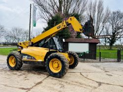 CATERPILLAR TH330 4WD TELEHANDLER * AG-SPEC * C/W PICK UP HITCH