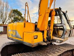 JCB JS130 TRACKED EXCAVATOR C/W QUICK HITCH