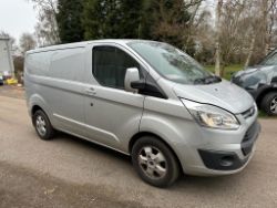 2018 18 FORD TRANSIT CUSTOM PANEL VAN - 148K MILES - LIMITED - EURO 6 - ALLOY WHEELS - AIR CON