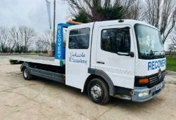 MERCEDES 4X2 CREW CAB RECOVERY LORRY C/W TILT AND SLIDE BODY