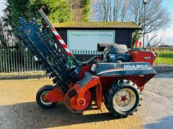 DITCH WITCH 1820 PEDESTRIAN TRENCHER * ONLY 122 HOURS * C/W HONDA ENGINE