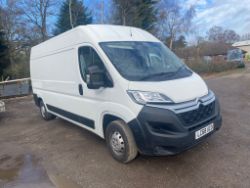 2019 68 CITROEN RELAY PANEL VAN - 104K MILES - EURO 6 - PLY LINED - AIR CON - LC68 UCO