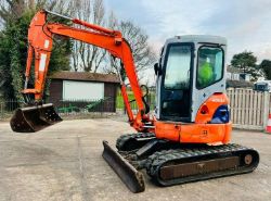 HITACHI EX50 TRACKED EXCAVATOR * ZERO SWING * C/W BUCKET