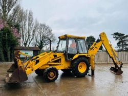 JCB 3CX PROJECT 7 4WD BACKHOE DIGGER C/W EXTENDING DIG