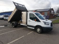 2019 19 FORD TRANSIT TIPPER - 97K MILES - REAR TOOL BOX - EURO 6 - TWIN REAR WHEEL - MP19 JNV