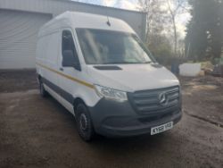 2018 68 MERCEDES SPRINTER NEW SHAPE PANEL VAN - 68K MILES - EURO 6 - PLY LINED