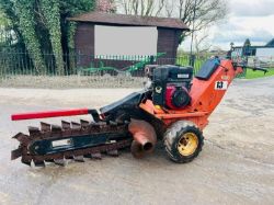 DITCH WITCH 1020 PEDESTRIAN TRENCHER C/W BRIGS & STRATON ENGINE