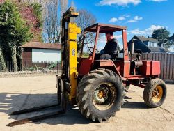 MANITOU MB250 ROUGH TERRIAN FORKLIFT C/W PALLET TINES