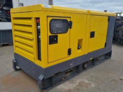 2016 ATLAS COPCO QAS40 40KVA SKID MOUNTED DIESEL GENERATOR
