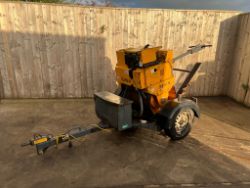 TEREX MBR71 PEDESTRIAN DIESEL ROLLER & TRAILER