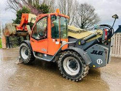 JLG 3513 4WD TELEHANDLER * 13 METER REACH * C/W PALLET TINES & BUCKET