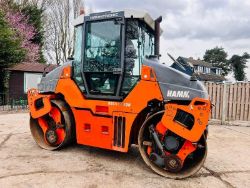 HAMM DV70 VO DOUBLE DRUM ROLLER * 3025 HOURS * C/W TARMAC CUTTER
