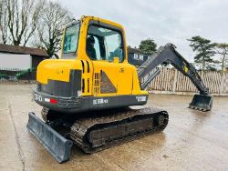 VOLVO EC55BPRO TRACKED EXCAVATOR *YEAR 2016* C/W BUCKET