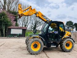 JCB 531-70 4WD TELEHANDLER * YEAR 2015 * C/W PALLET TINES