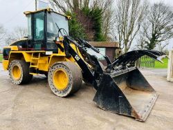 CATERPILLAR IT14G 4WD LOADING SHOVEL C/W GRAPPLE BUCKET