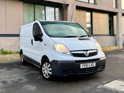 2012 VAUXHALL VIVARO SWB CDTI 90 L1H1 PANEL VAN.