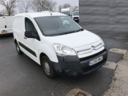 2010 CITROEN BERLINGO L1 DIESEL 1.6 HDI 625KG X 75PS VAN - 2 KEYS PRESENT - 209,655 MILES