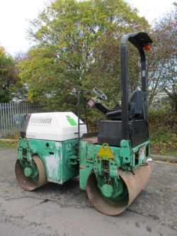 TEREX BENFORD TV 1200 VIBRATING ROLLER 120 80 RIDE ON BOMAG BW DELIVERY
