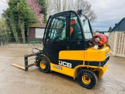 JCB TLT25G TELETRUCK * YEAR 2017 * C/W HYDRAULIC TINE POSITIONER