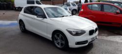 2014 BMW 116D SPORT 5 DOOR HATCHBACK - 94,854 MILES - 1 KEY