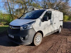 2016 16 VAUXHALL VIVARO PANEL VAN - EX BT - 33K MILES - TWIN SIDE DOORS - 3 SEATER