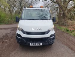 2018 18 IVECO DAILY DROPSIDE TAIL LIFT - MWB - 99K MILES - EURO 6