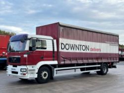 2011 (11) MAN TGM 18.250 CURTAINSIDE EURO 5