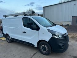 2016 16 VAUXHALL VIVARO PANEL VAN - 109K MILES - PLY LINED - ROOF RACK