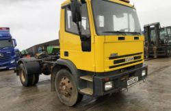 IVECO TECTOR 130E18 LHD CAB AND CHASSIS